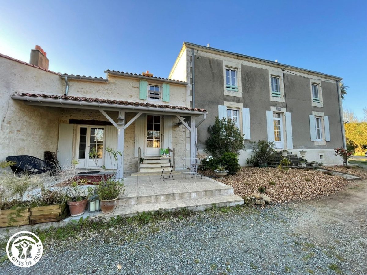 Gîte agréé Gîtes de France en Vendée : Façade_5
