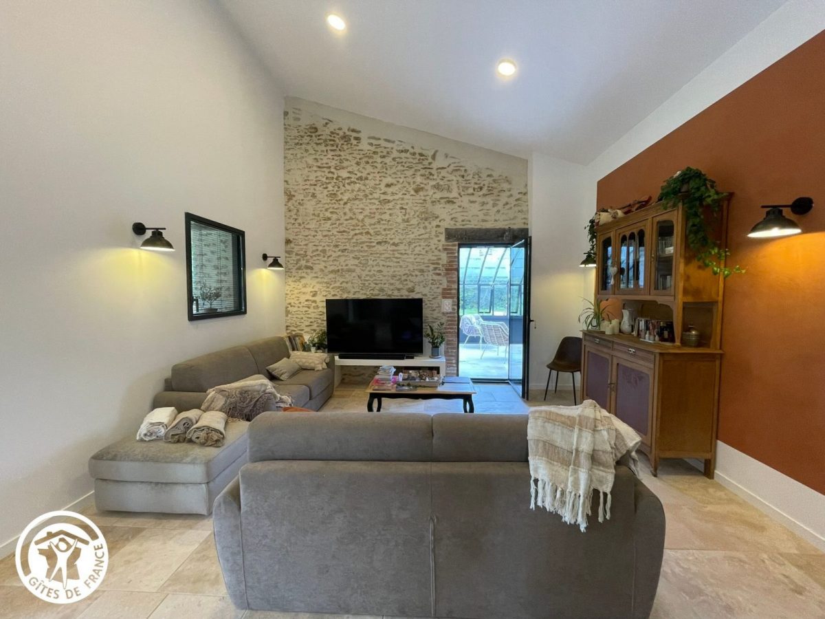 Gîte agréé Gîtes de France en Vendée : Salon_3