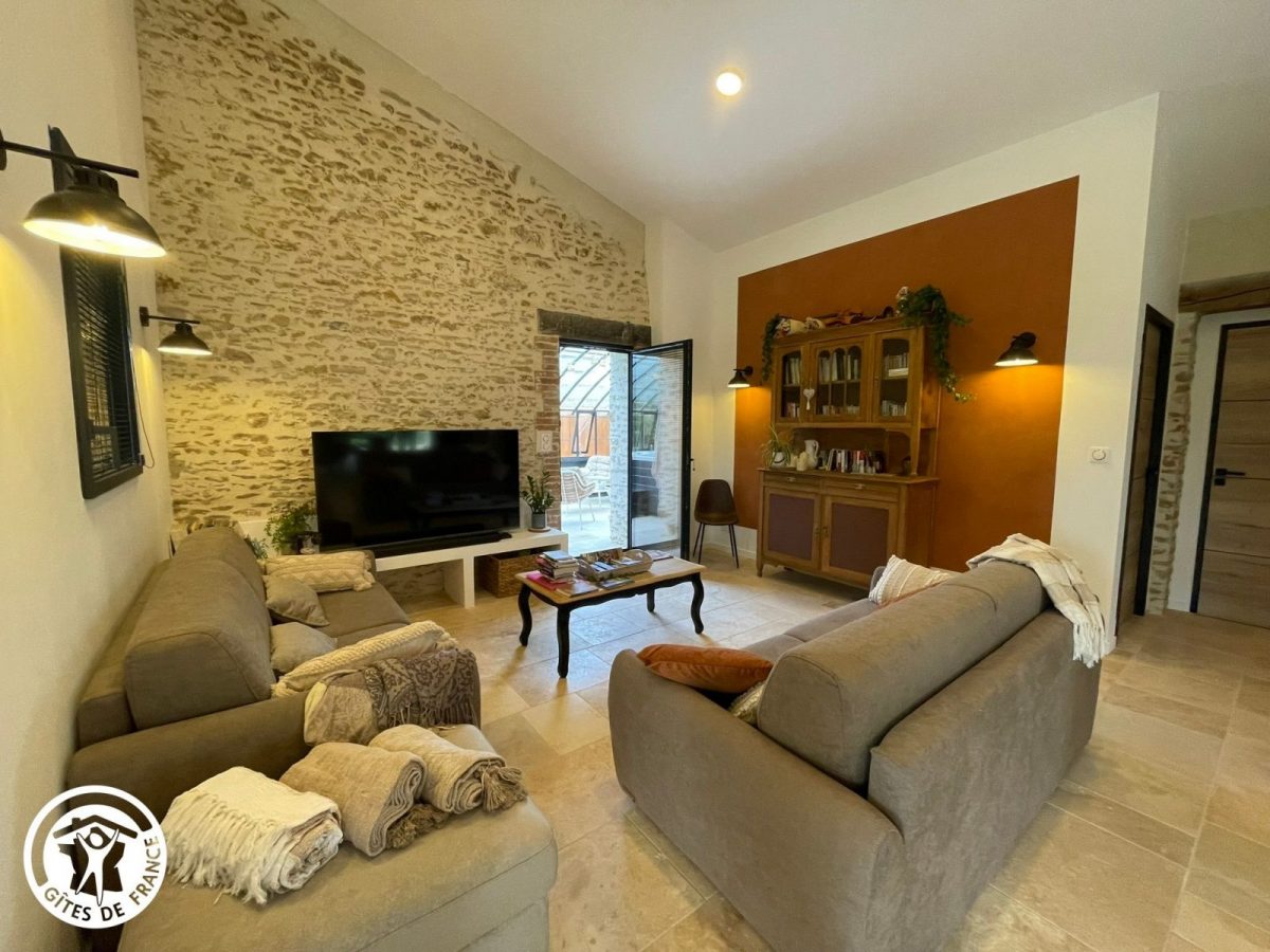 Gîte agréé Gîtes de France en Vendée : Salon_7