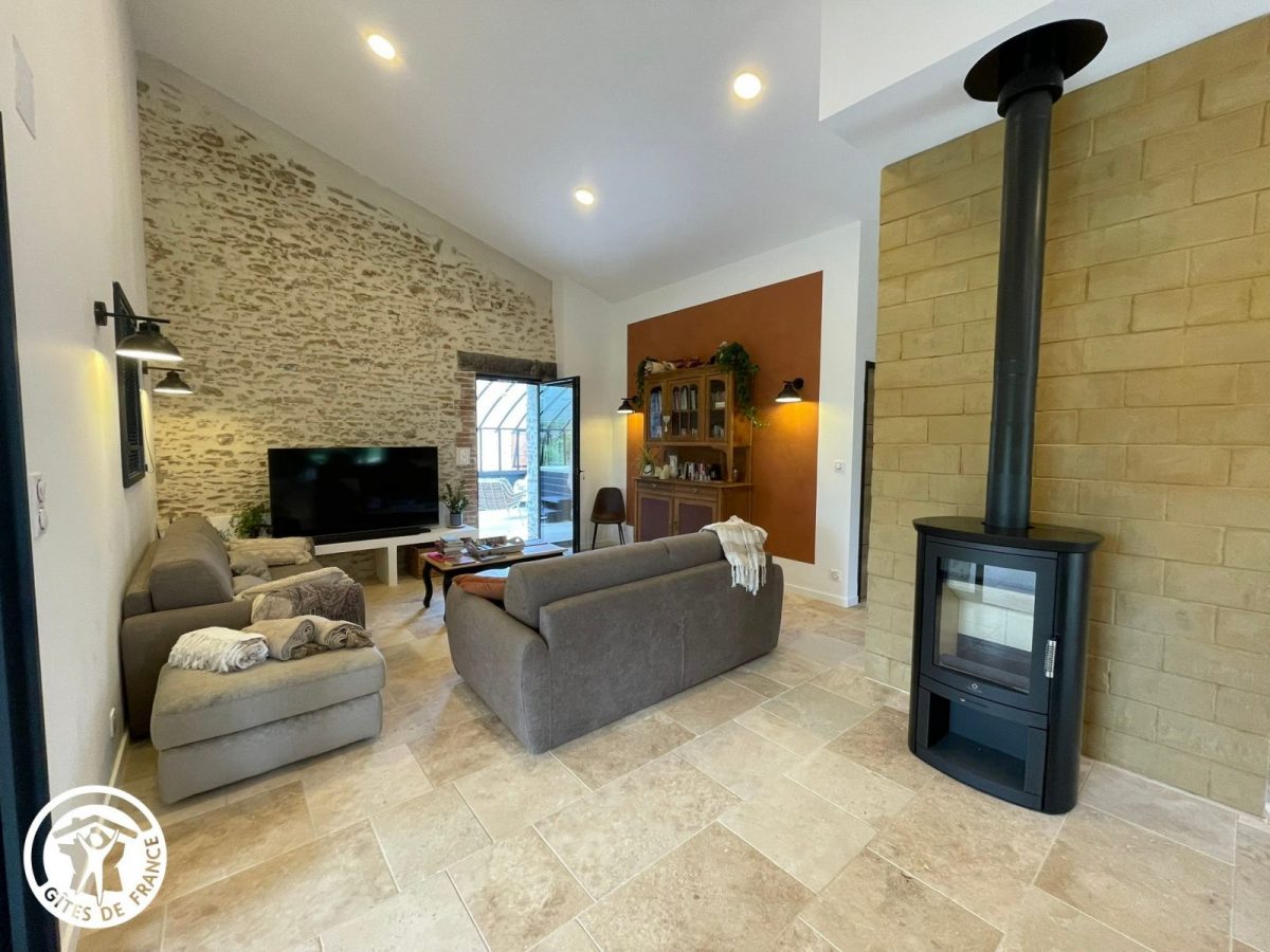 Gîte agréé Gîtes de France en Vendée : Salon_6