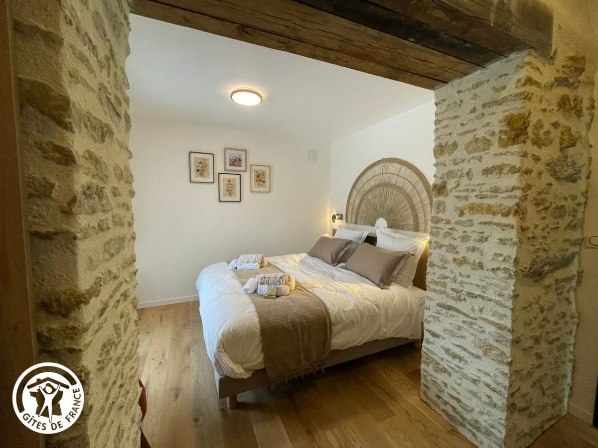 Gîte agréé Gîtes de France en Vendée : Chambre 1 (2 lits 80 jumelables)_11