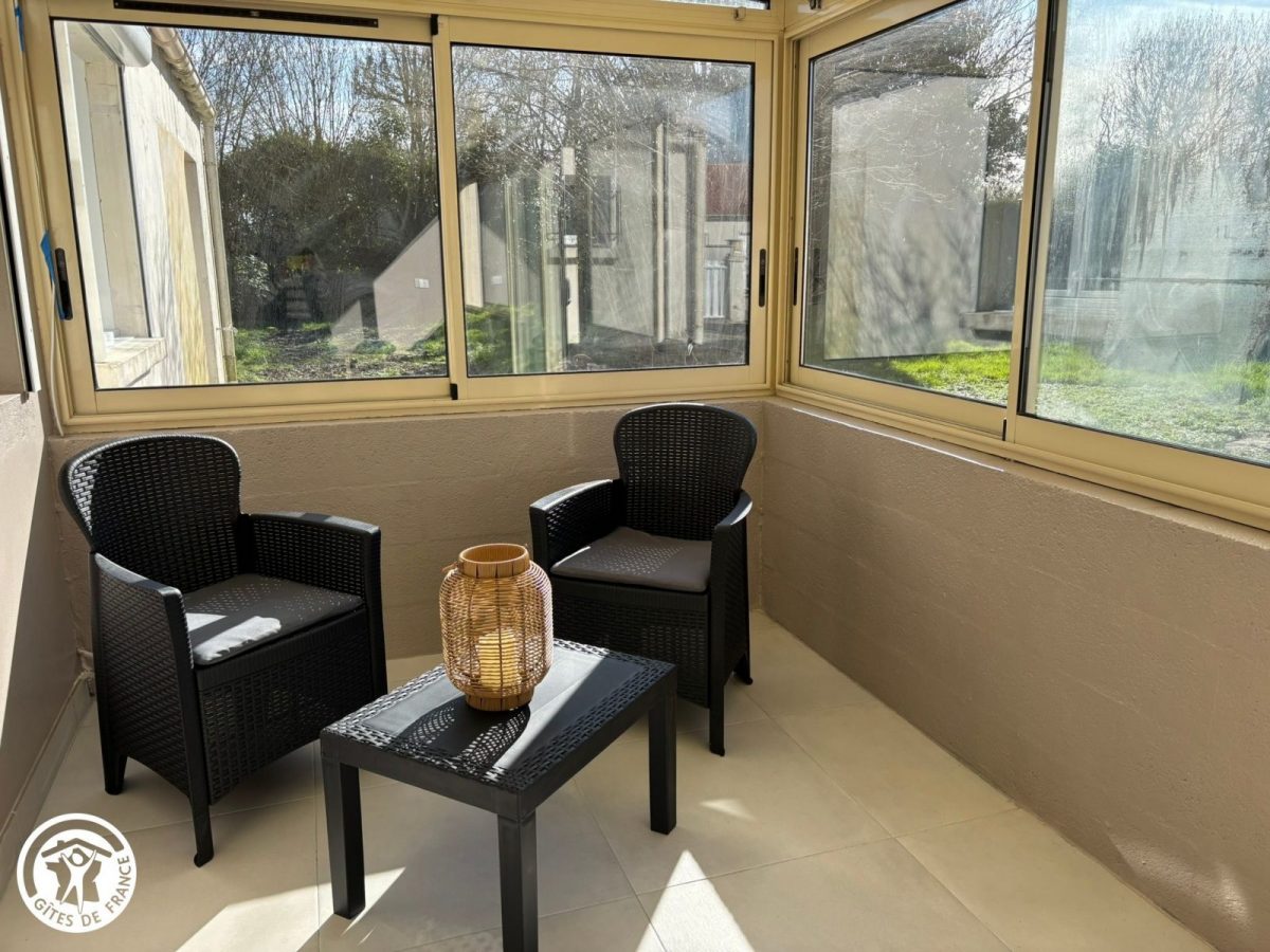 Gîte agréé Gîtes de France dans le PNR Marais Poitevin : Véranda_5