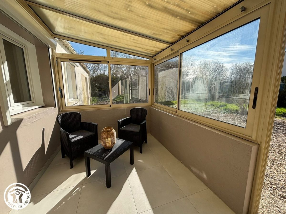 Gîte agréé Gîtes de France dans le PNR Marais Poitevin : Véranda_17