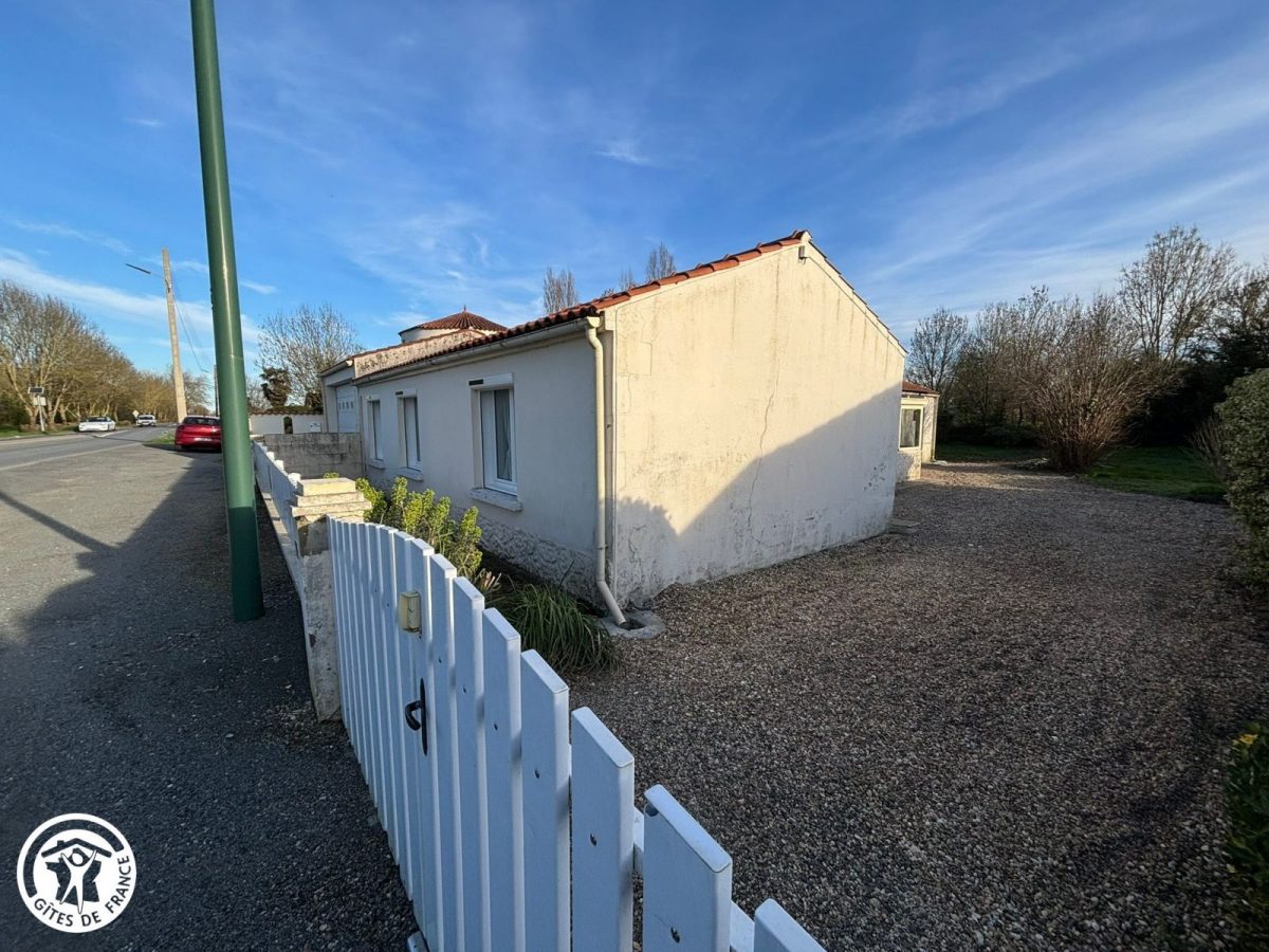 Gîte agréé Gîtes de France dans le PNR Marais Poitevin : Façade_20