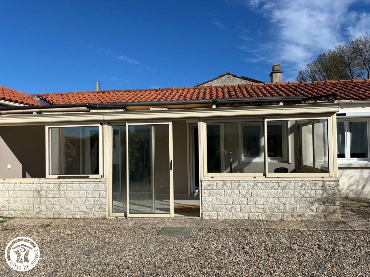 Gîte agréé Gîtes de France dans le PNR Marais Poitevin : Façade_18