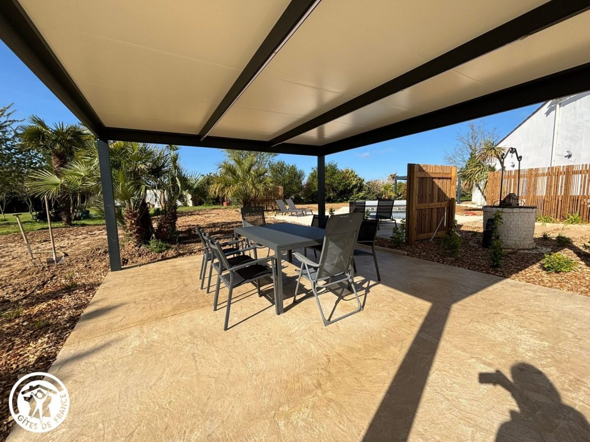 Chambres d&rsquo;hôtes agréées Gîtes de France dans le PNR Marais Poitevin : Terrasse_5