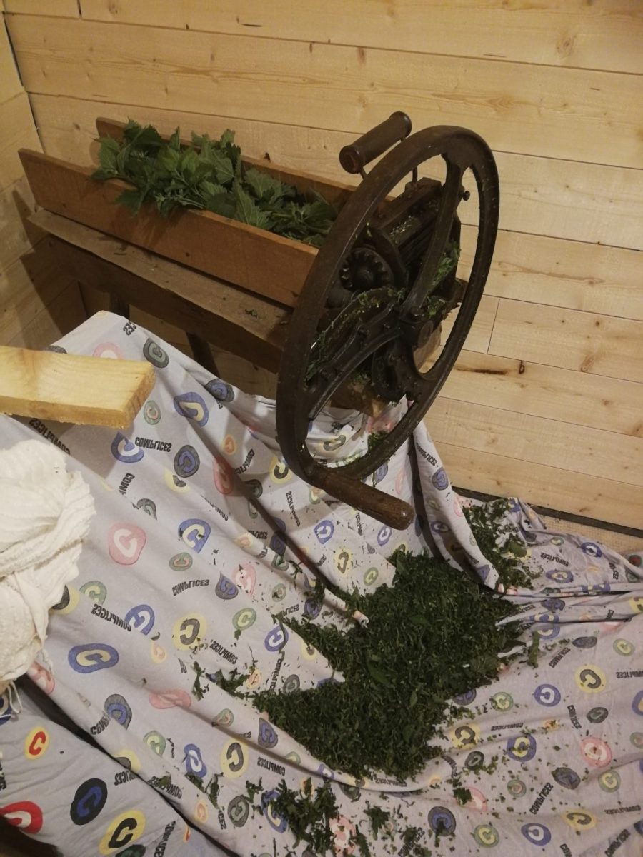 Utilisation du coupe-orties