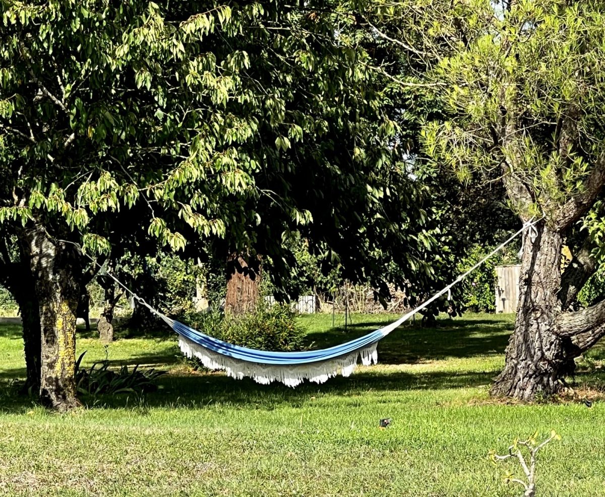 Chambres d’hôtes Côté Campagne_Bessay_Hamac au jardin