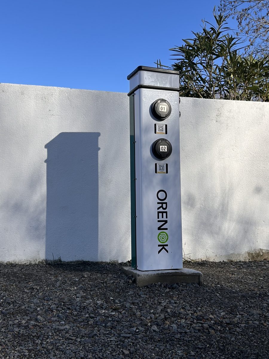 Camping O&rsquo;Beau Laurier_Saint Denis du Payré_Bornes de recharge VE