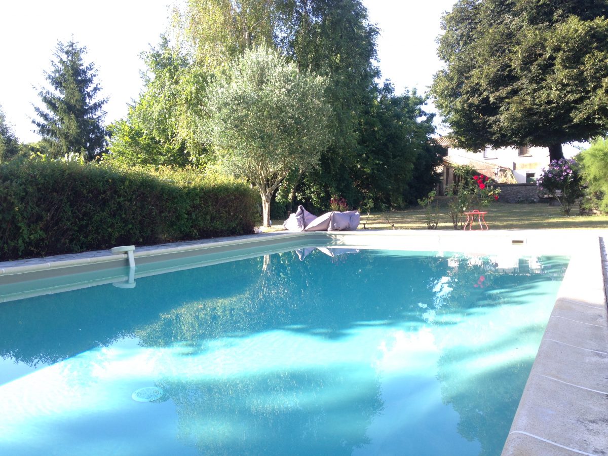 Gîte Le Clos des Marais_Champagné les Marais_Piscine
