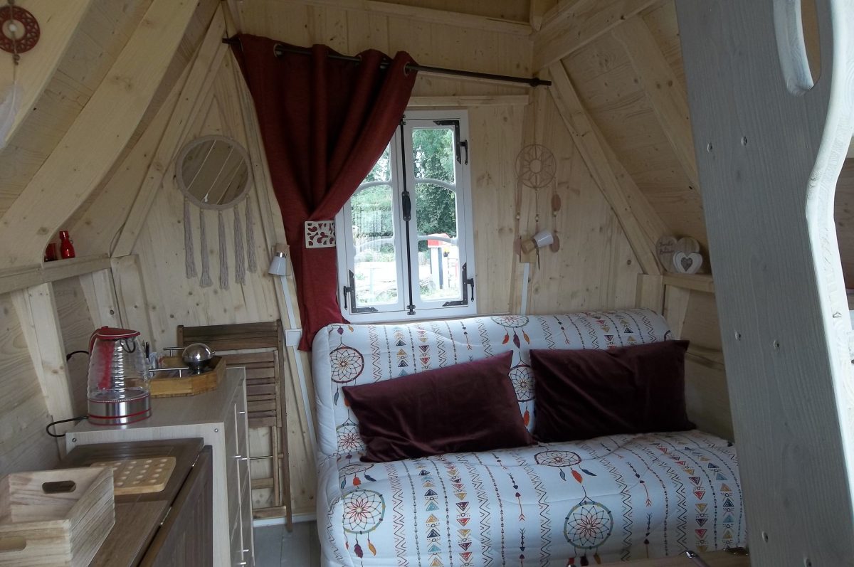 Camping Le Petit Booth_L’Ile d’Elle_Intérieur Kato