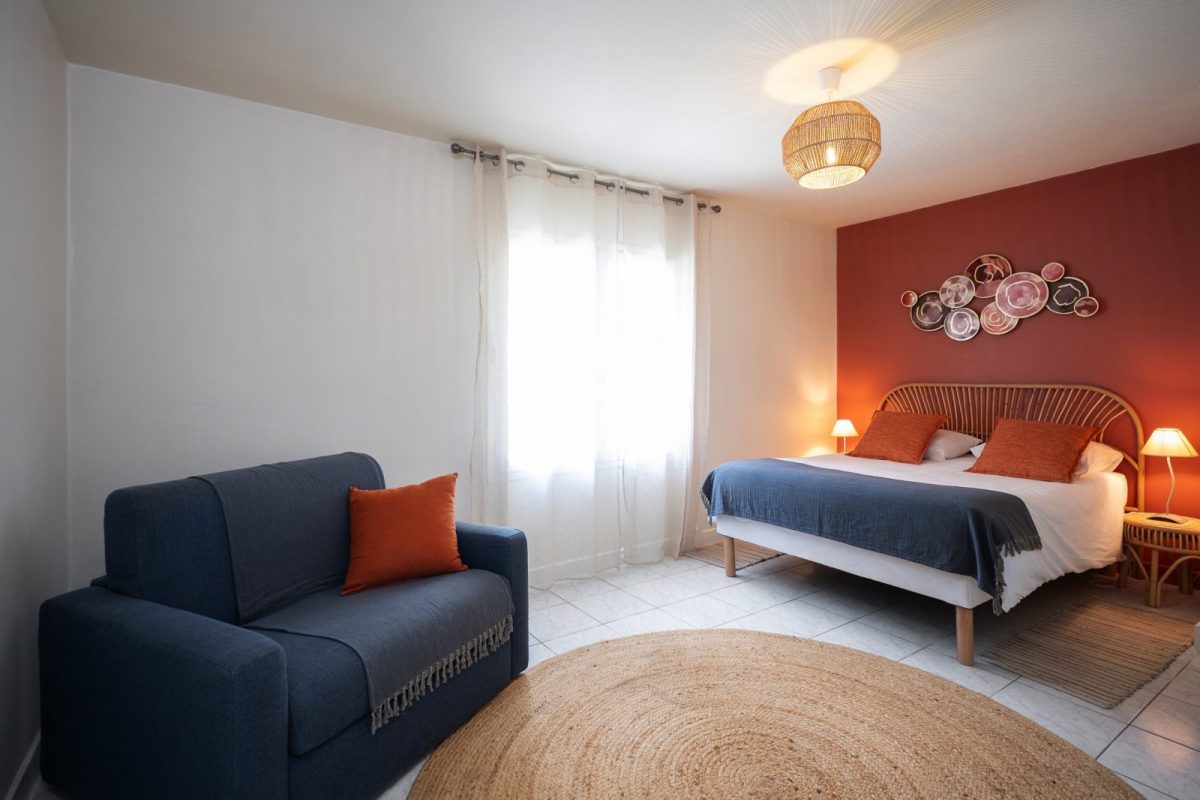 Meublé La Cigogne_Chaillé les Marais_Vue chambre
