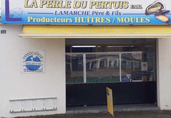 Vente directe coquillage, La perle du Pertuis Lamarche Père & Fils