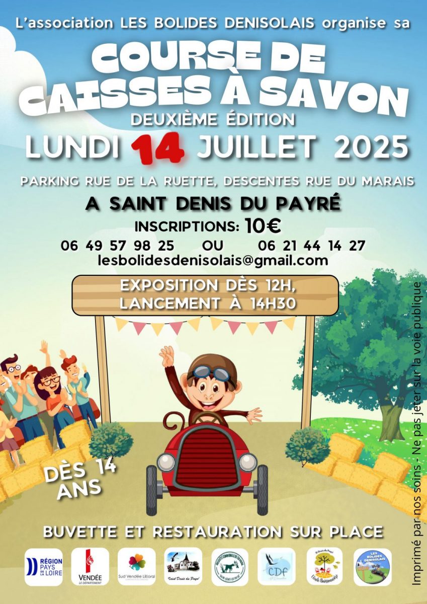 Les bolides-Saint-denis-Affiche