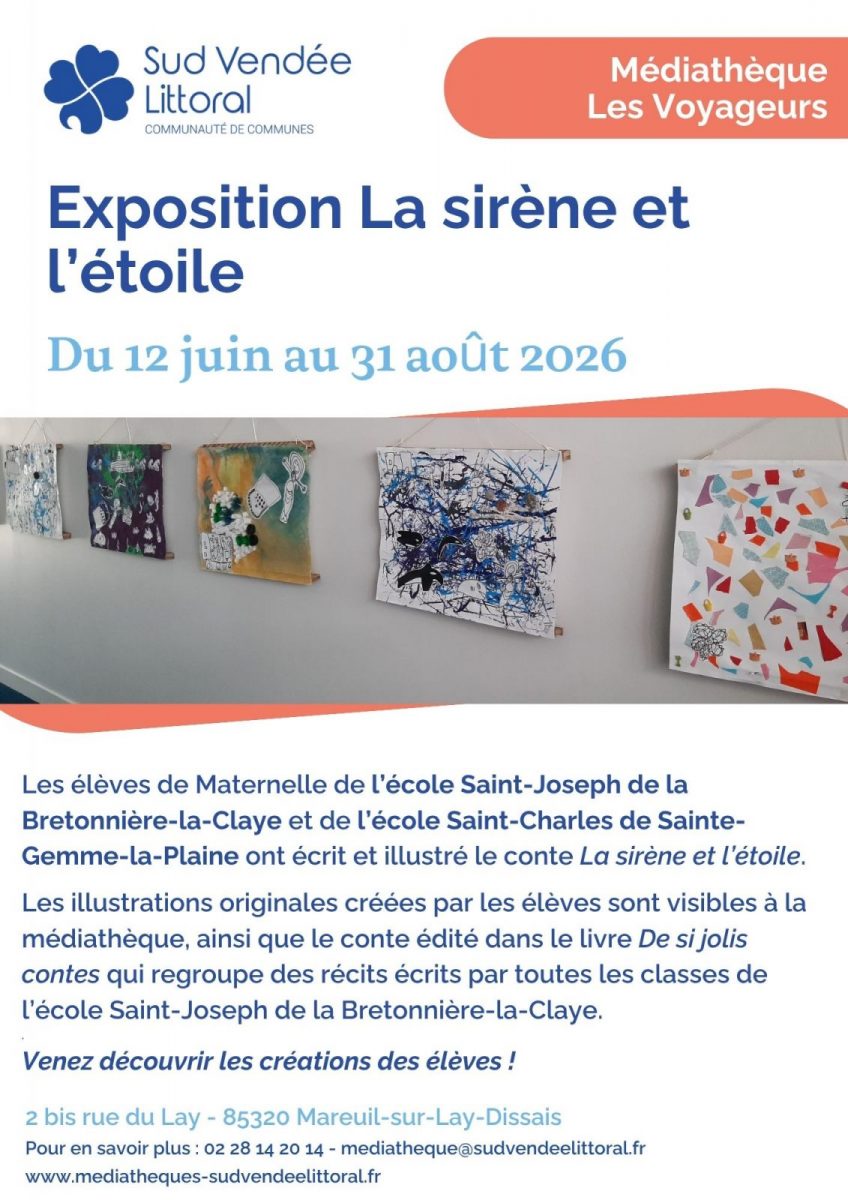 [MAR] affiches 2025-2026 – Expo La sirène et l&rsquo;étoile – été 2026