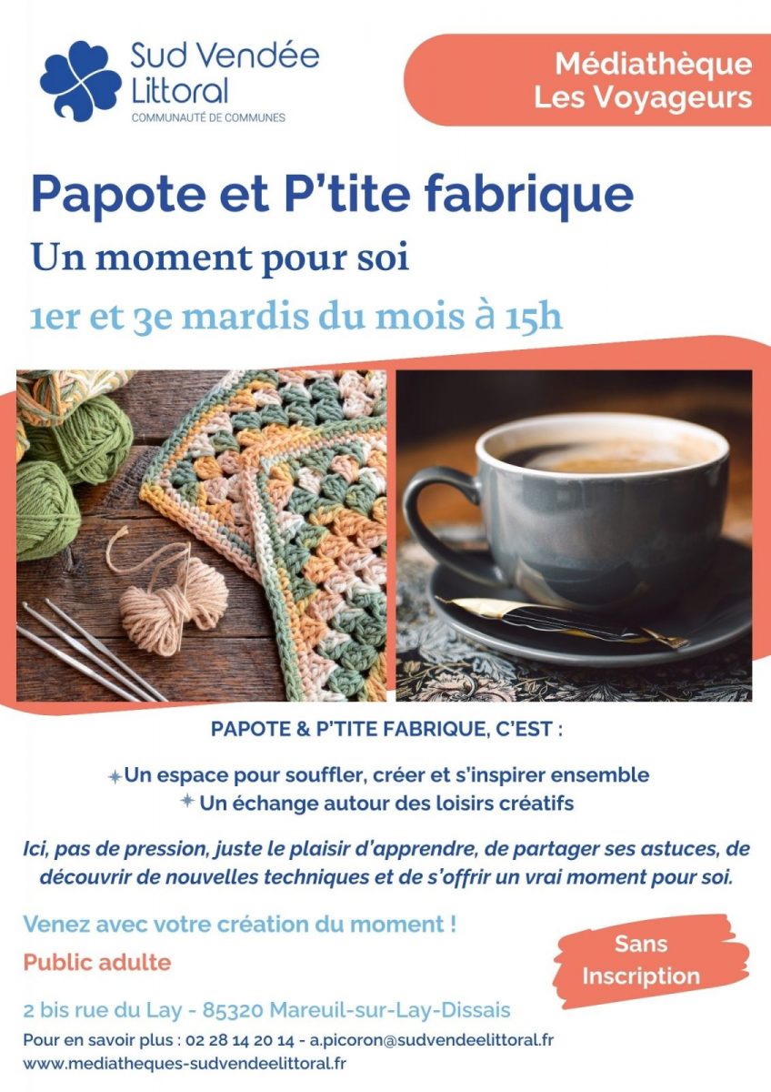 MAR affiches 2025-2026 – Papote et P’tite fabrique