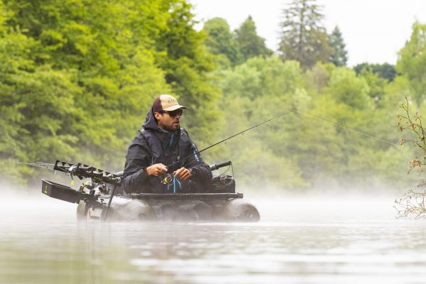 Stage de pêche en float-tube à Château Guibert