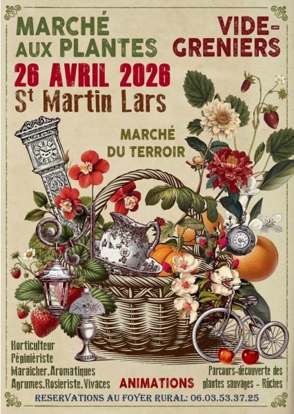 Vide-greniers et marché aux plantes