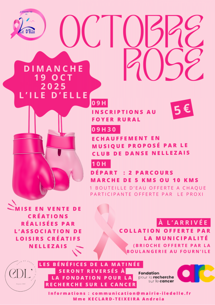 🎀 OCTOBRE ROSE – L’ÎLE D’ELLE 🎀