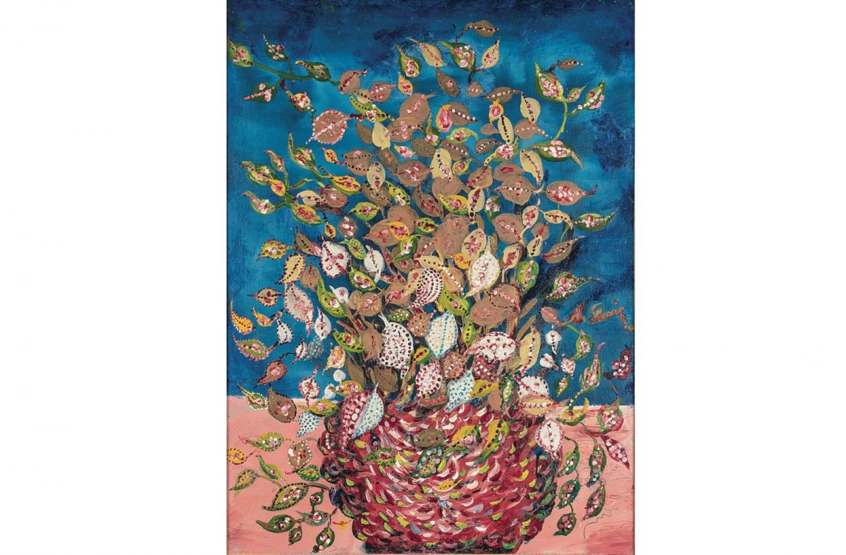 Séraphine de Senlis, Le bouquet de feuilles