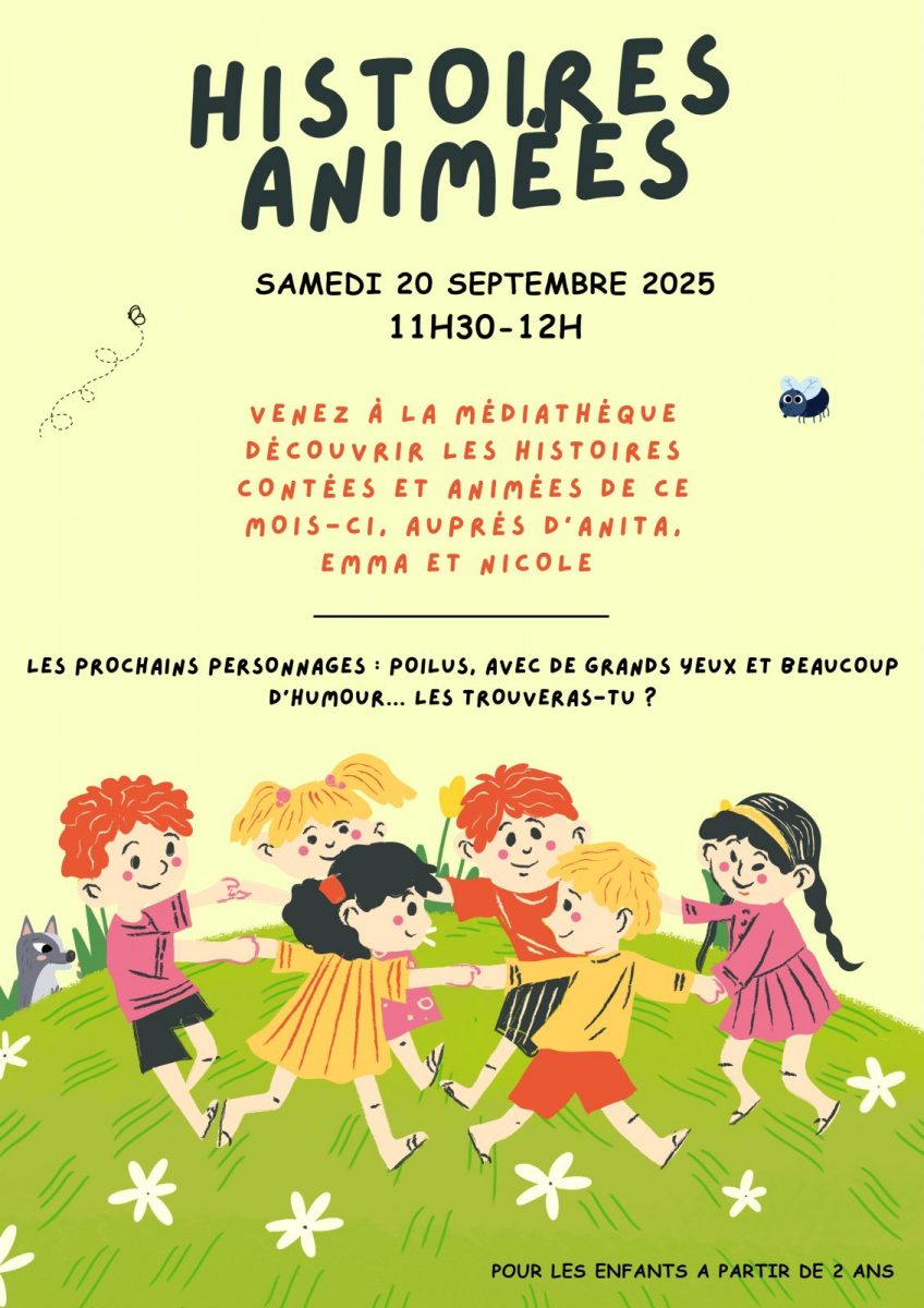 HISTOIRES ANIMEES DU 20 SEPTEMBRE 2025