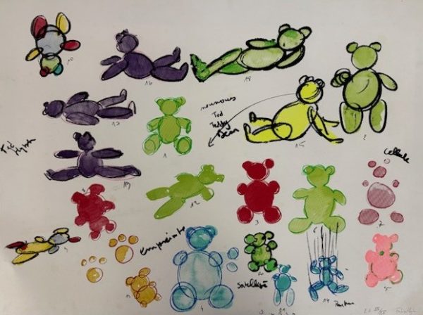 Visite-atelier, Dessine ton doudou