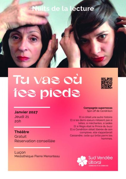 Nuit de la lecture « Tu vas où tes Pieds » par la Cie Supernova