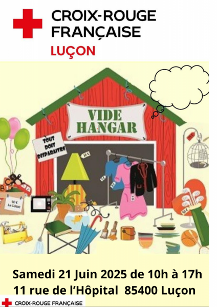 Vide hangar – Croix Rouge