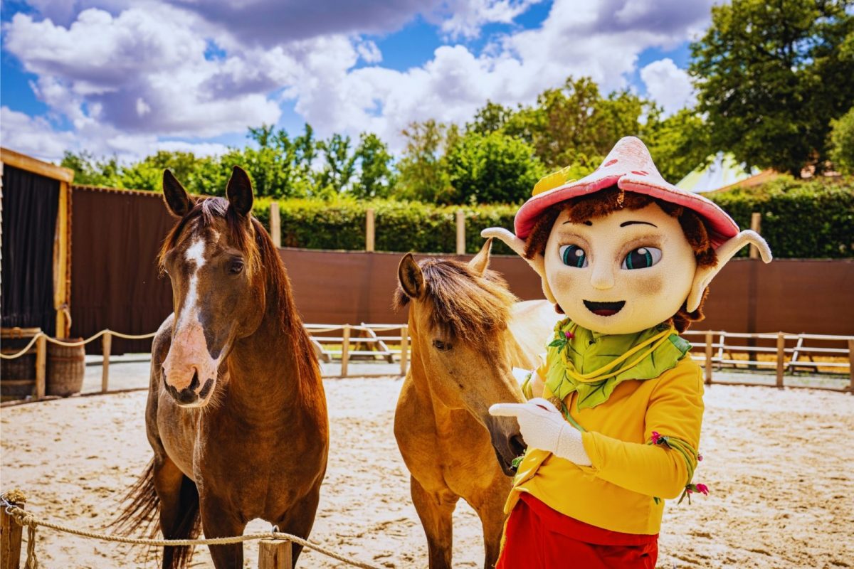 Echo et les chevaux