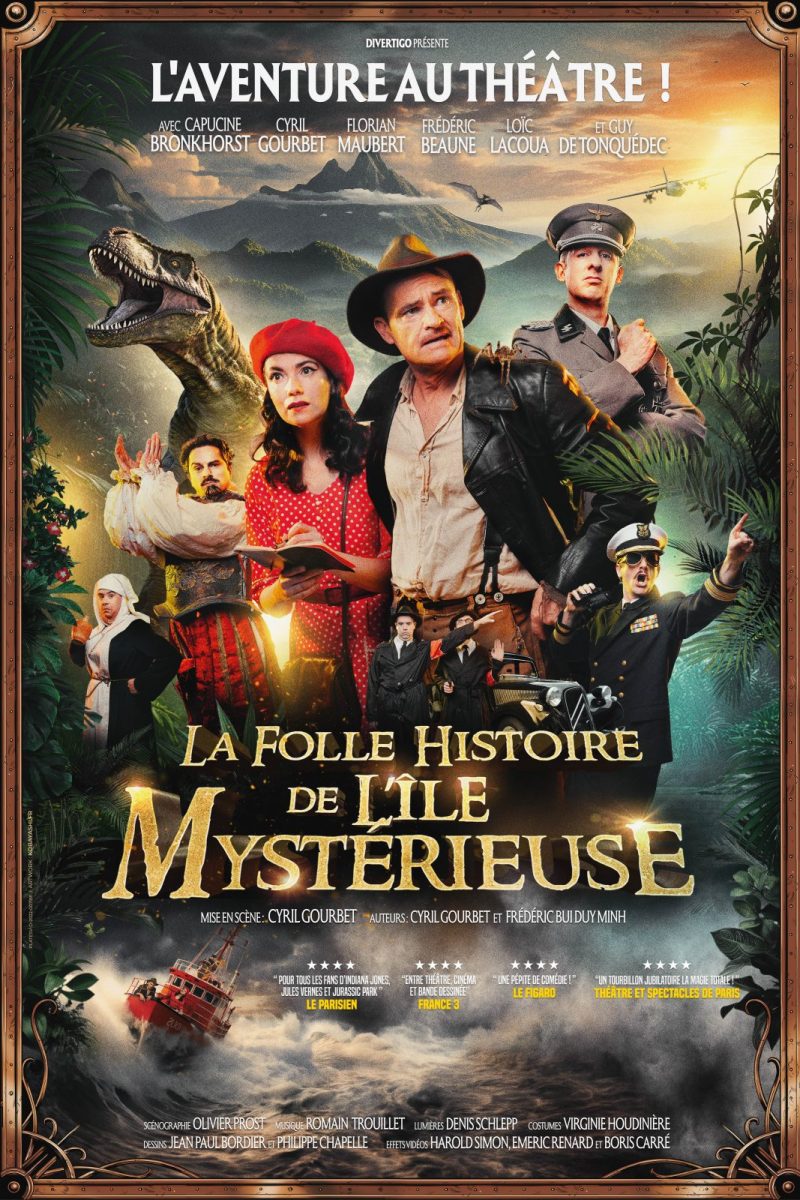La Folle histoire de l’île mystérieuse