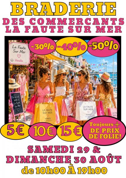 Braderie des commerçants