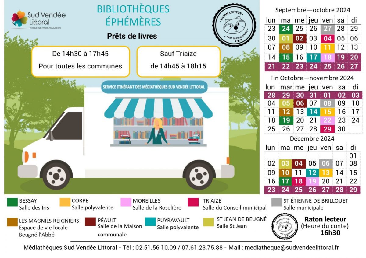 calendrier BI 2024-2025 sept dec