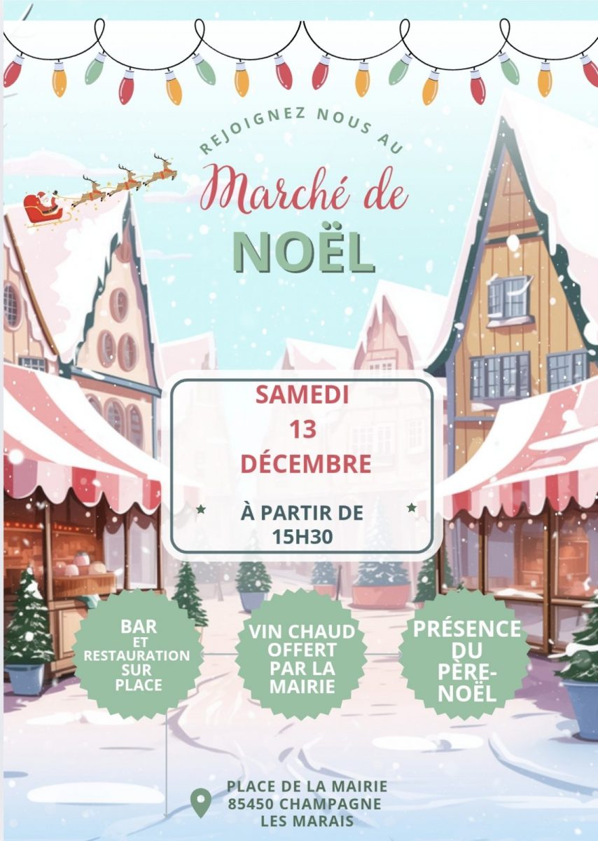 Marché de Noël-Champagné