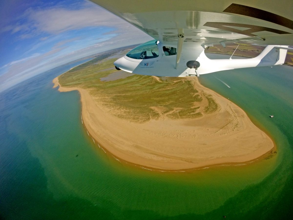 VOLS EN HYDRAVION AILDOR-LUCON-aerienne