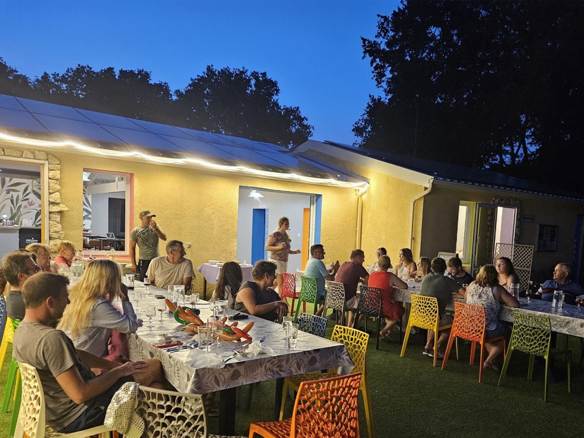 Camping Couleurs Vendée_Mareuil sur Lay_Soirée